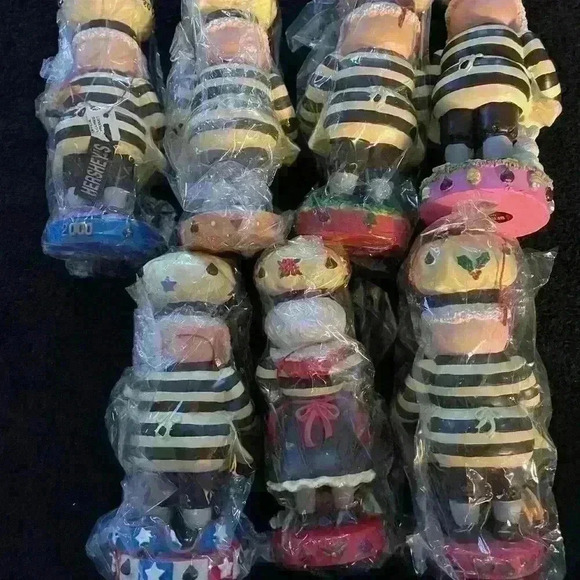 Vintage Hershey Ceramic Holiday Figures Kurt Adler  Lot of 7 - Picture 11 of 13